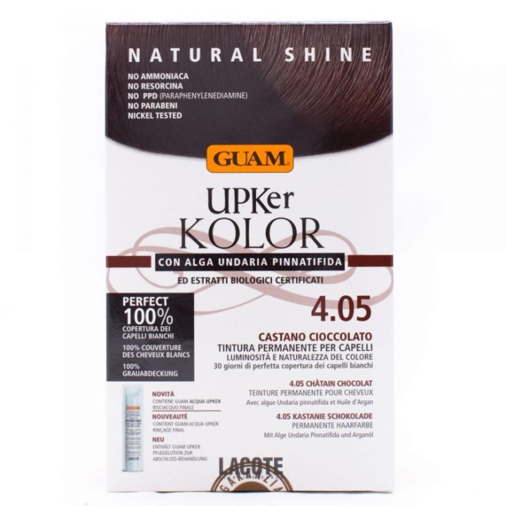UPKER KOLOR TINTURA 4,05 CASTANO CIOCCOLATO GUAM&reg;