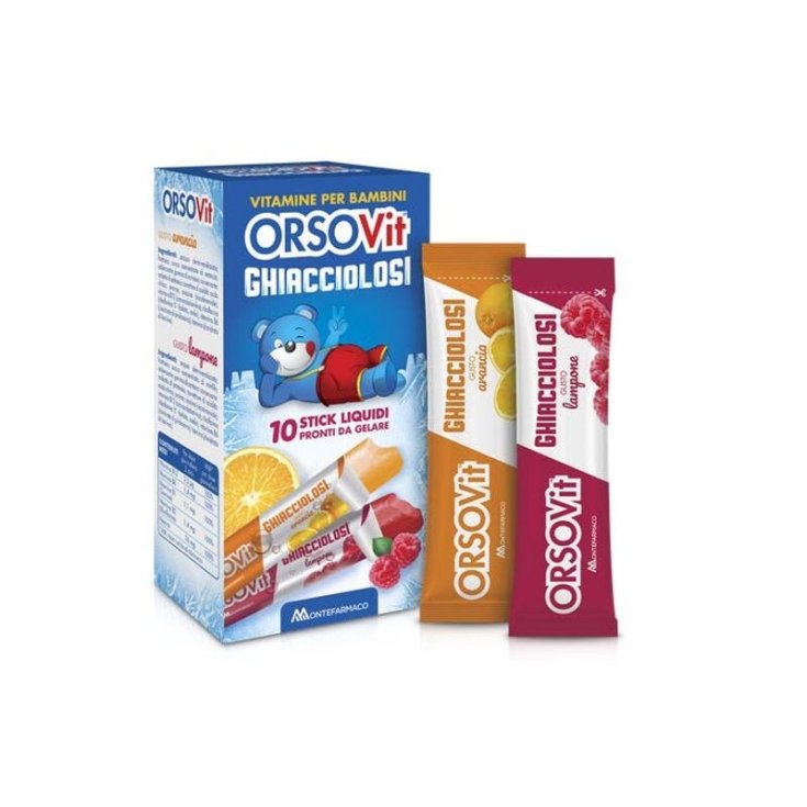 ORSOVit Ghiacciolosi Montefarmaco 10 Stick Liquidi
