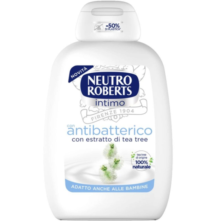 Detergente Intimo Con Antibatterico Neutro Roberts 200ml