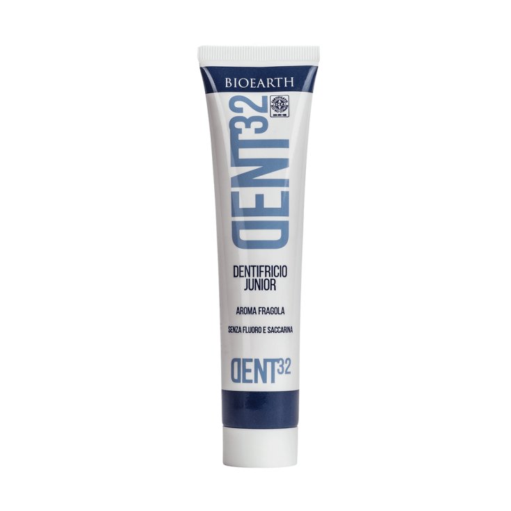Dent32 Dentifricio Junior Fragola Bioearth 75ml