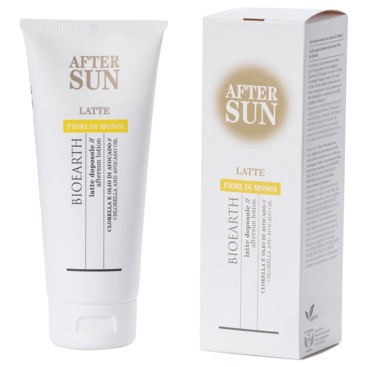 After Sun Latte Fiori Di Monoi BioEarth 200ml