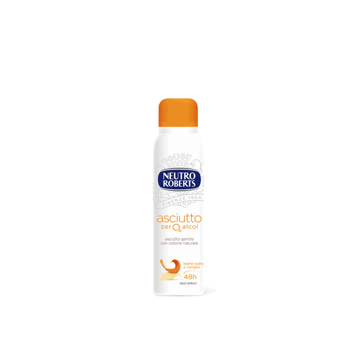 Asciutto Legno di Cedro E Vaniglia Neutro Roberts 150ml