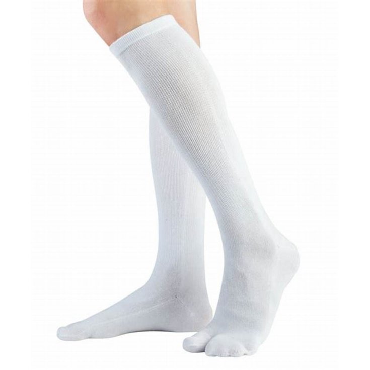 Gambaletto 5000 Mediabetic Bianco L Medi 1 Paio