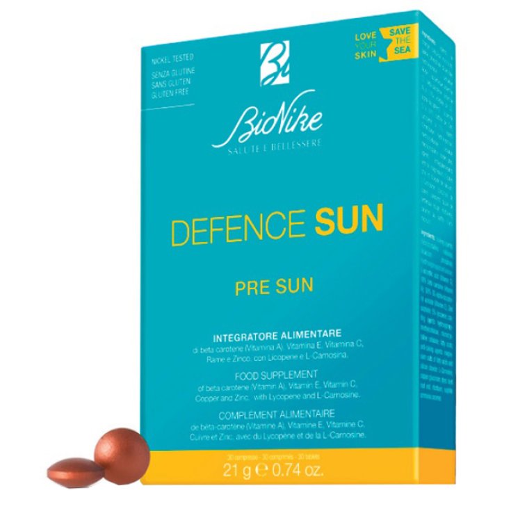 DEFENCE SUN PRE SUN BioNike 30 Compresse