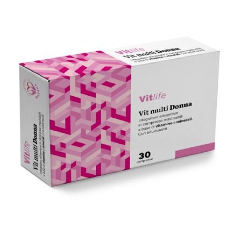 Multivitaminico&nbsp;Donna Vitlife 30 Compresse