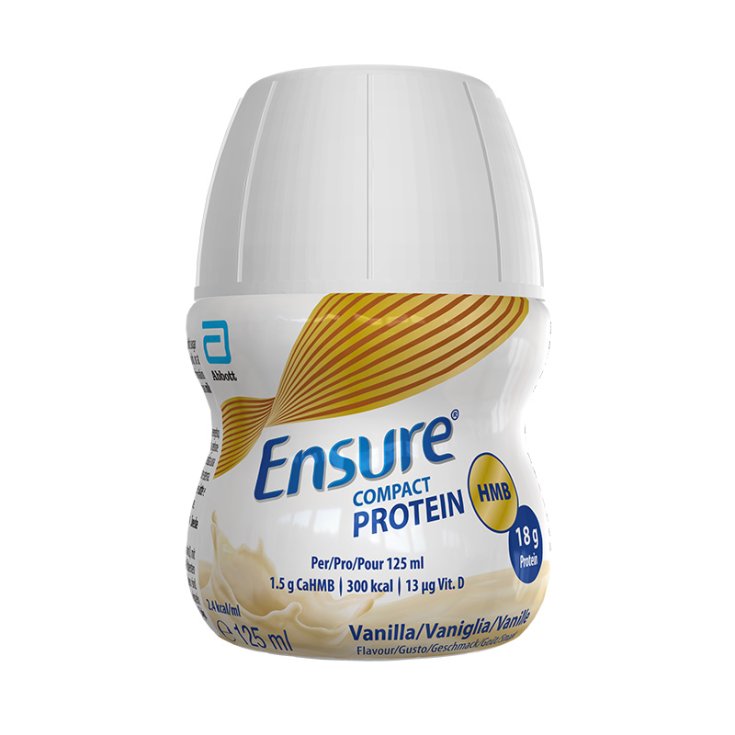 ENSURE&reg; COMPACT PROTEIN HMB VANIGLIA ABBOTT 4X125ML