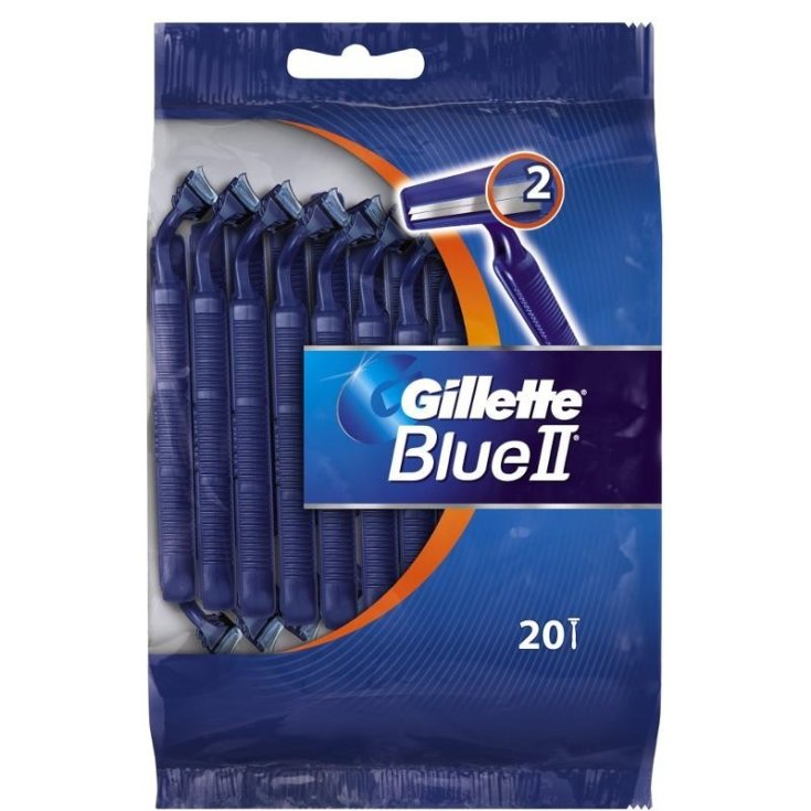 BLUE II&reg; Plus GILLETTE&reg; 20 Rasoi