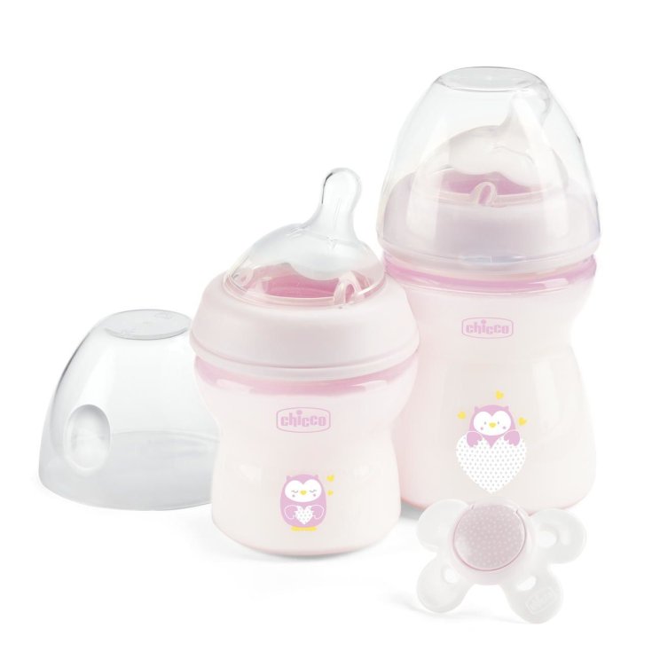 Gift Set Natural Feeling Chicco Rosa