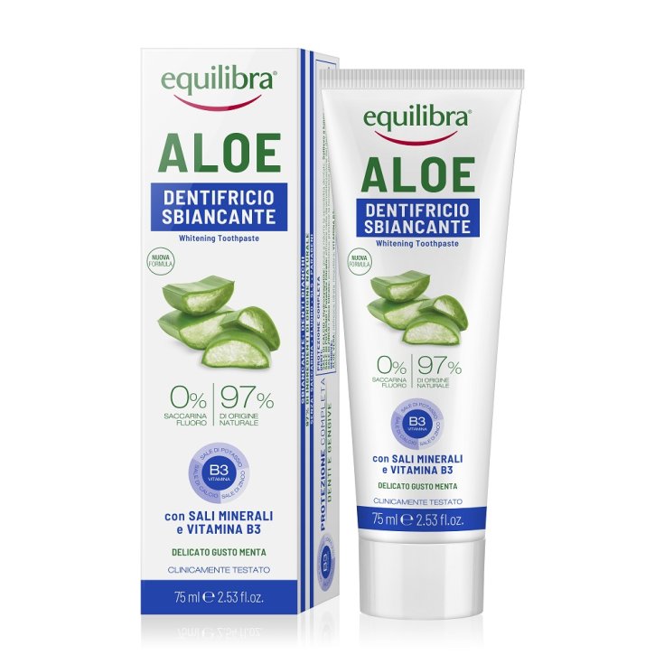 Aloe Dentifricio Sbiancante Equilibra 75ml