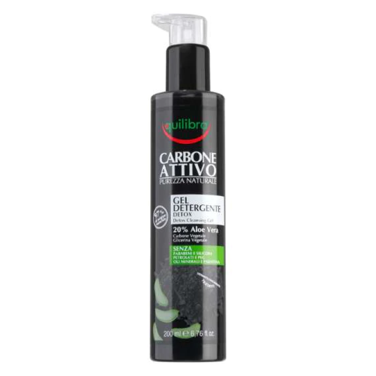 Carbone Attivo Gel Detergente Detox Equilibra&reg;&nbsp;200ml