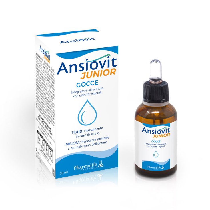 Ansiovit Junior Gocce PharmaLife Research 30ml