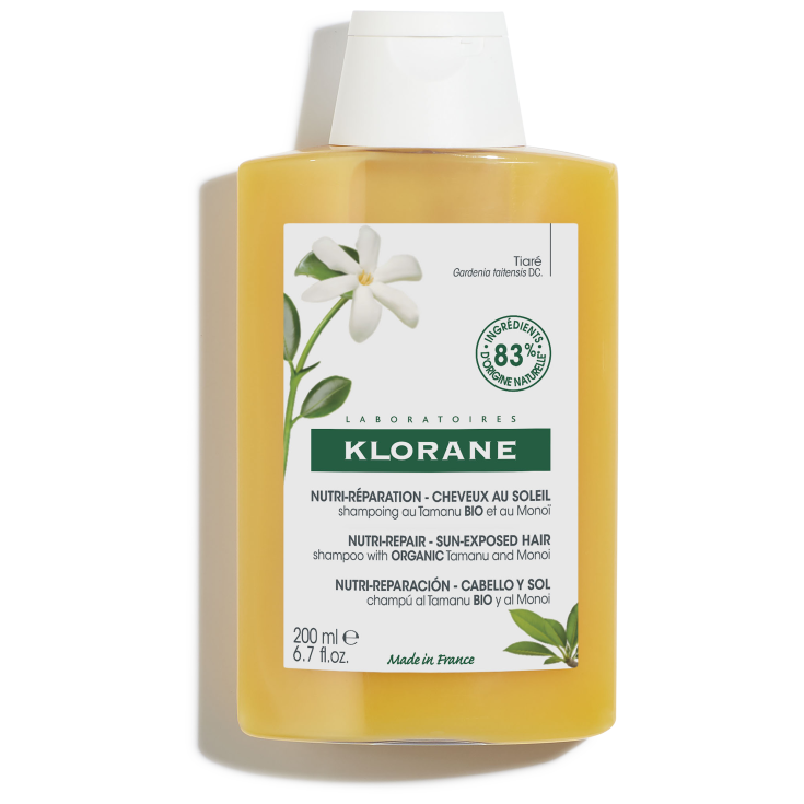 Shampoo Nutritivo Al Tamanu Bio E Al Mono&iuml; Klorane 200ml