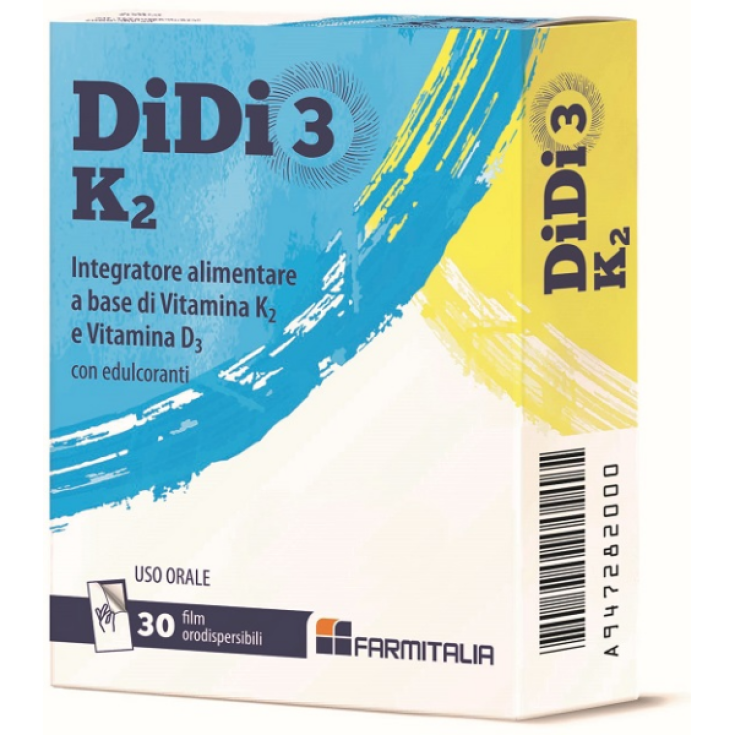 Didi3 K2 Farmitalia 30 Film Orodispersibili