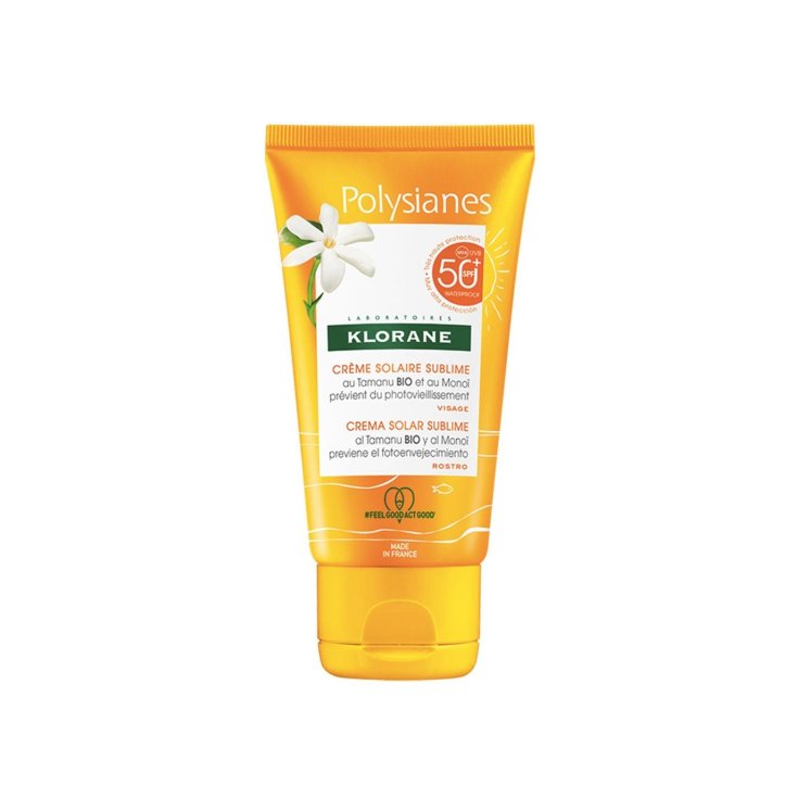 Polysianes Cr&egrave;me Solaire Sublime Spf50+ Klorane 50ml