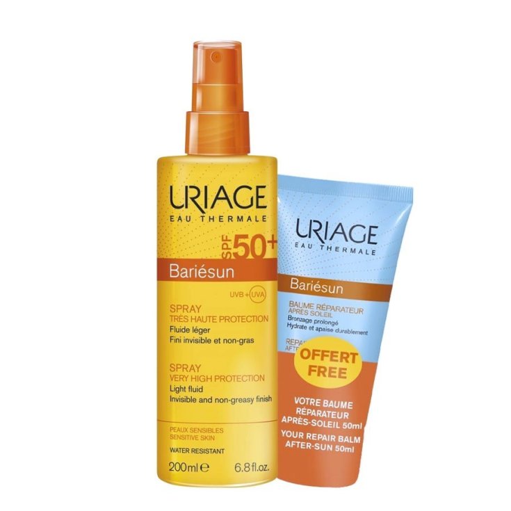 Bari&eacute;sun Spray Spf50+ Con Doposole Uriage 200ml+150ml