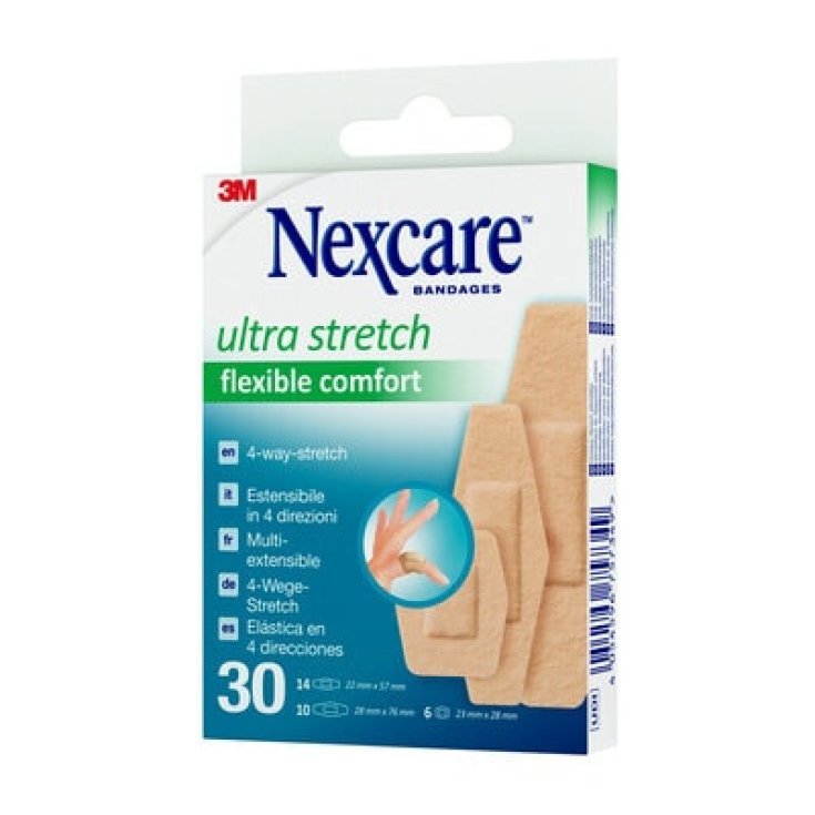 Nexcare&trade; Flexible Comfort 3M 30 Pezzi