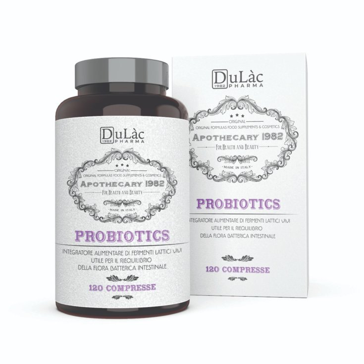 Apothecary 1982 Probiotics Dul&agrave;c Pharma 120 Compresse