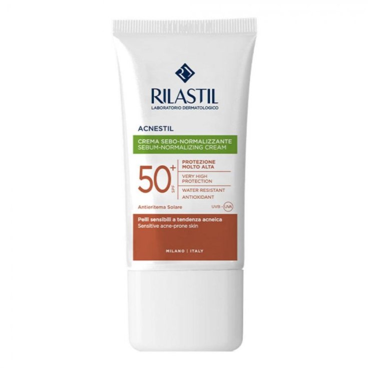Acnestil Spf50+ Crema Sebo-Normalizzante Rilastil 40ml