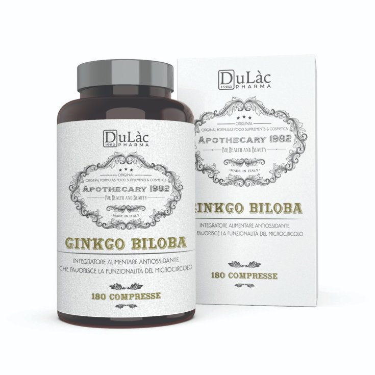 Apothecary 1982 Ginkgo Biloba Dul&agrave;c Pharma 180 Compresse