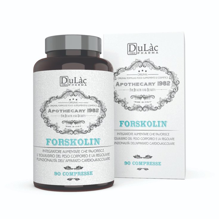 Apothecary 1982 Forskolin Dul&agrave;c Pharma 90 Compresse