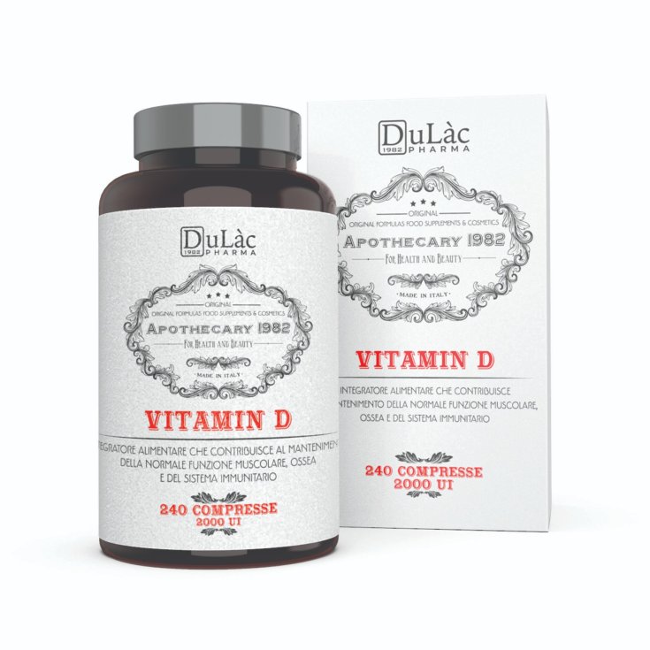 Apothecary 1982 Vitamin D Dul&agrave;c Pharma 240 Compresse