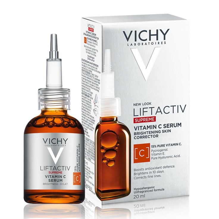 Vichy Liftactiv Siero Illuminante con 16% Vitamina C Pura per una pelle giovane e radiosa 20ml