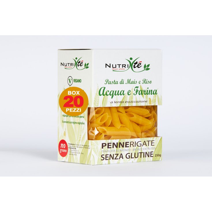 Penne Rigate Pasta di Mais e Riso Acqua e Farina Nutri-t&egrave;&reg; 250g