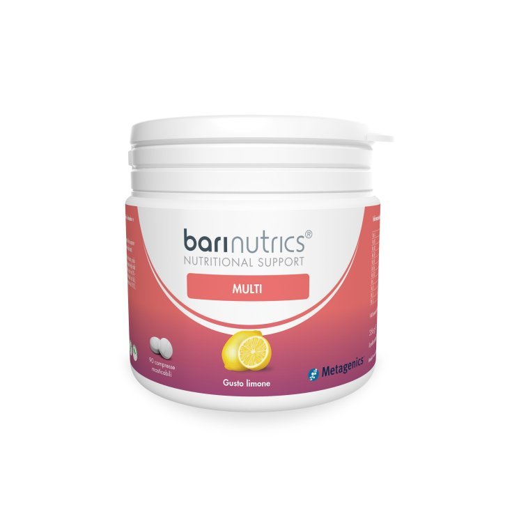 BariNutrics Multi Aroma Limone Metagenics&reg; 90 Compresse Masticabili