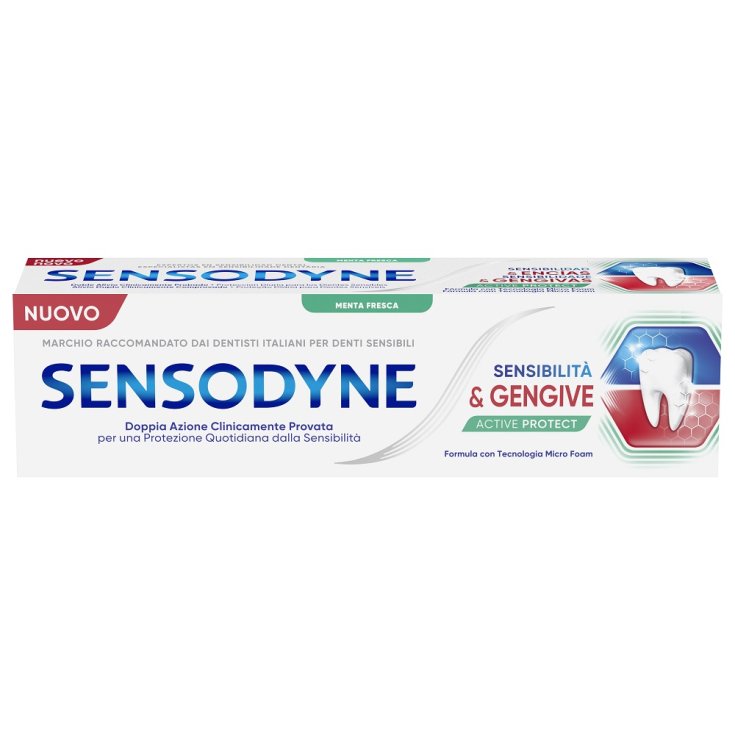 Sensibilit&agrave; E Gengive Extra Fresh Sensodyne 75ml