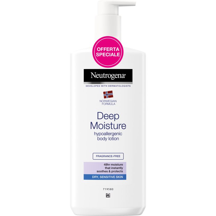 Idratazione Intensa Fluida Corpo Senza Porfumo Neutrogena 400ml