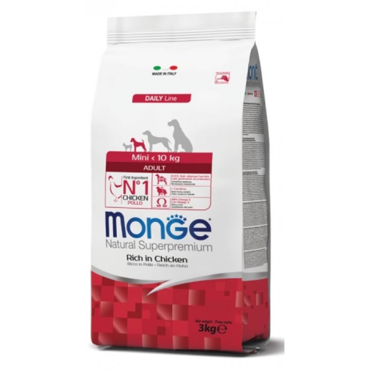 Dog Mini Adult Pollo Monge 3kg