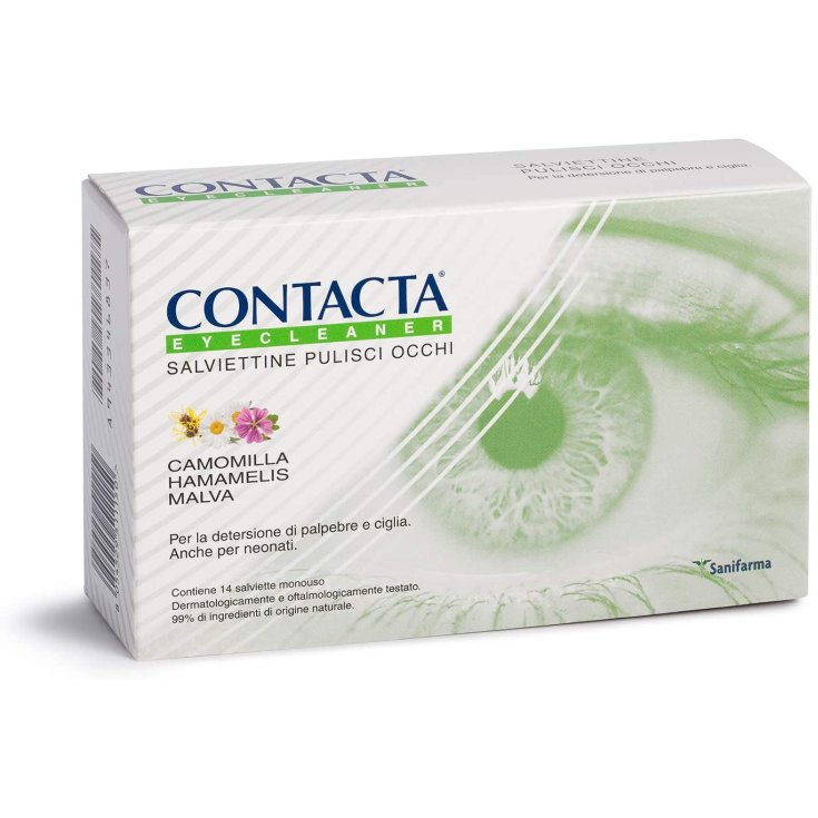 Salviettine Pulisci Occhi&nbsp;Contacta EyeCleaner 14 Monouso