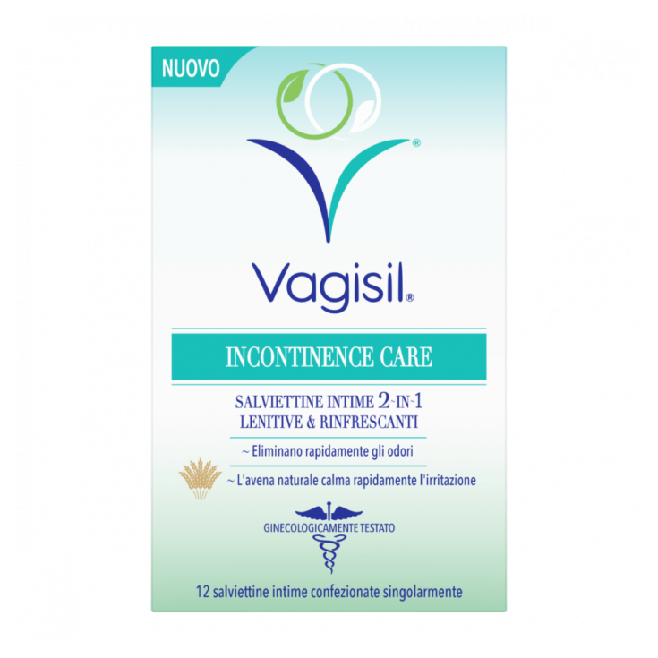 Incontinence Care Salviettine Intime Vagisil&reg; 12 Pezzi