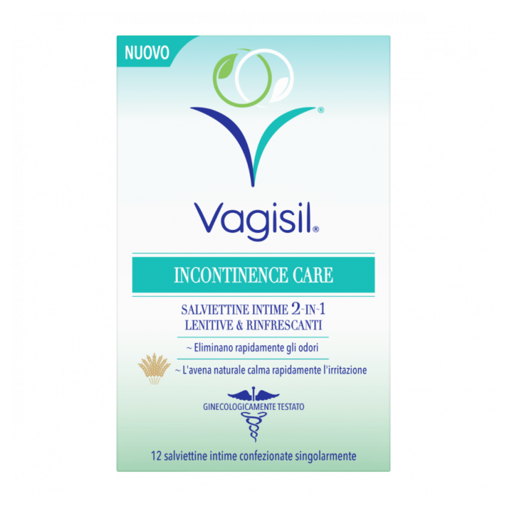 Incontinence Care Salviettine Intime Vagisil&reg; 12 Pezzi