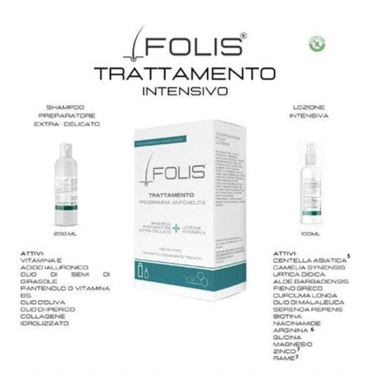 FOLIS&reg; TRATTAMENTO - 1 LOZIONE 100ml + 1 SHAMPOO 200ml