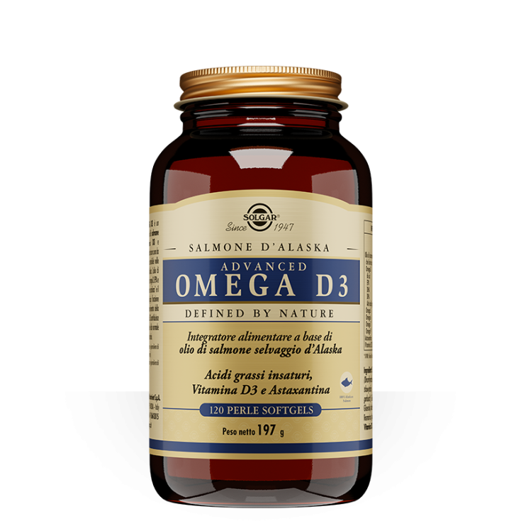 Advanced Omega D3 Solgar 120 Perle Softgels