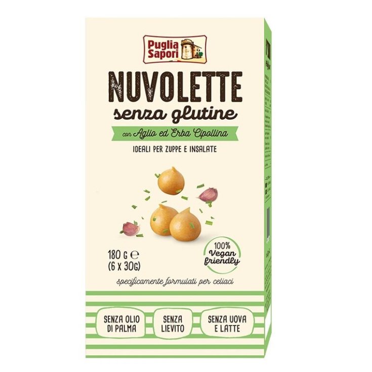 Nuvolette Aglio ed Erba Cipollina Puglia Sapori 180g