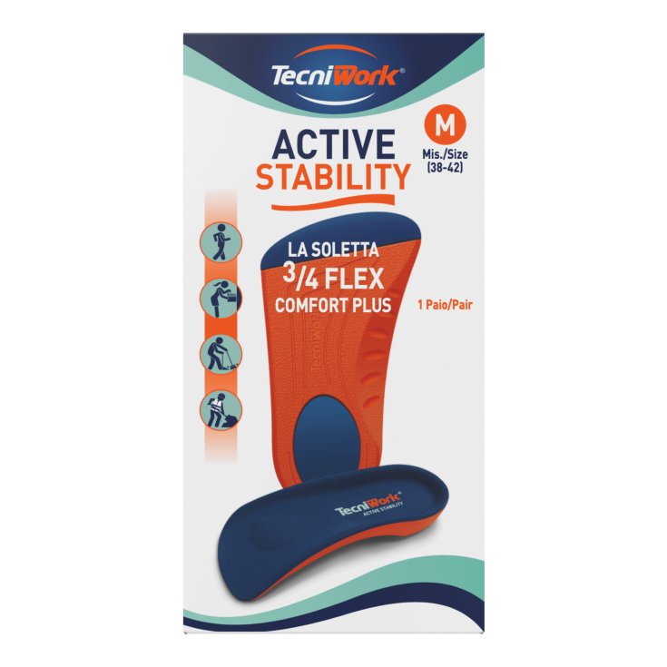 Active Stability Solette Flessibili M TecniWork&reg; 1 Paio