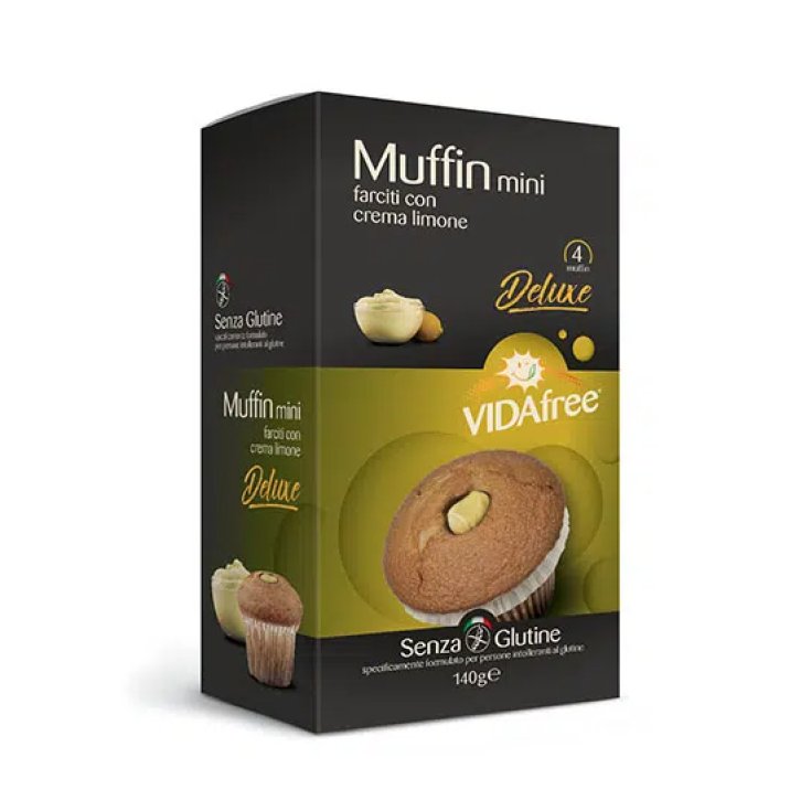 Muffin Mini Crema Al Limone Vidafree&reg; 140g