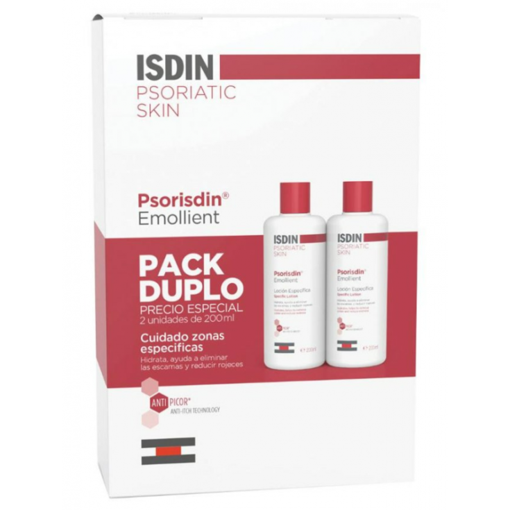 Psoridin&reg; Emollient ISDIN Pacco Doppio 2x200ml