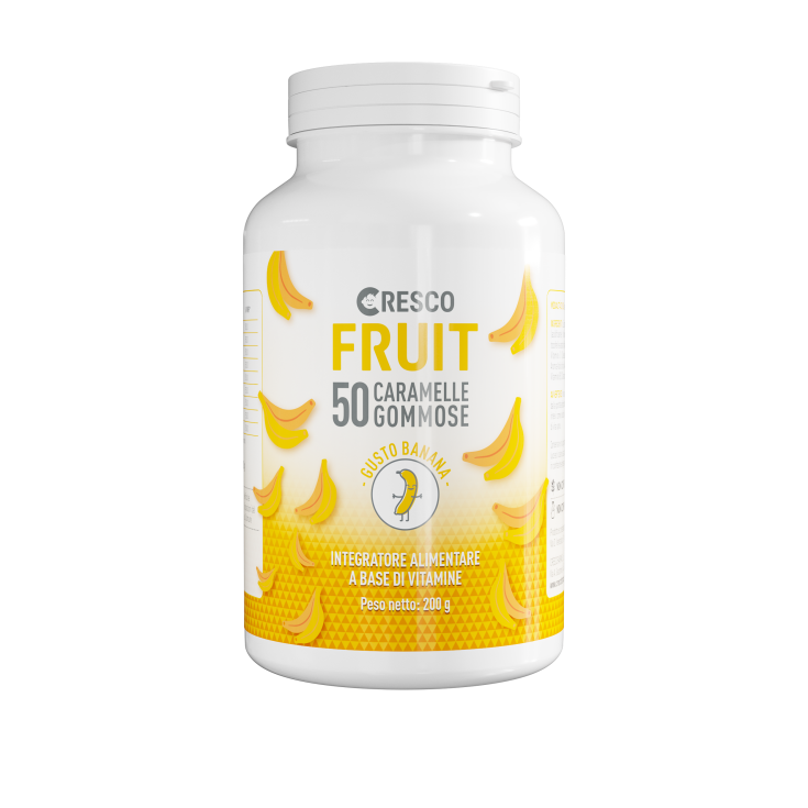 Cresco Fruit Gusto Banana 50 Caramelle Gommose