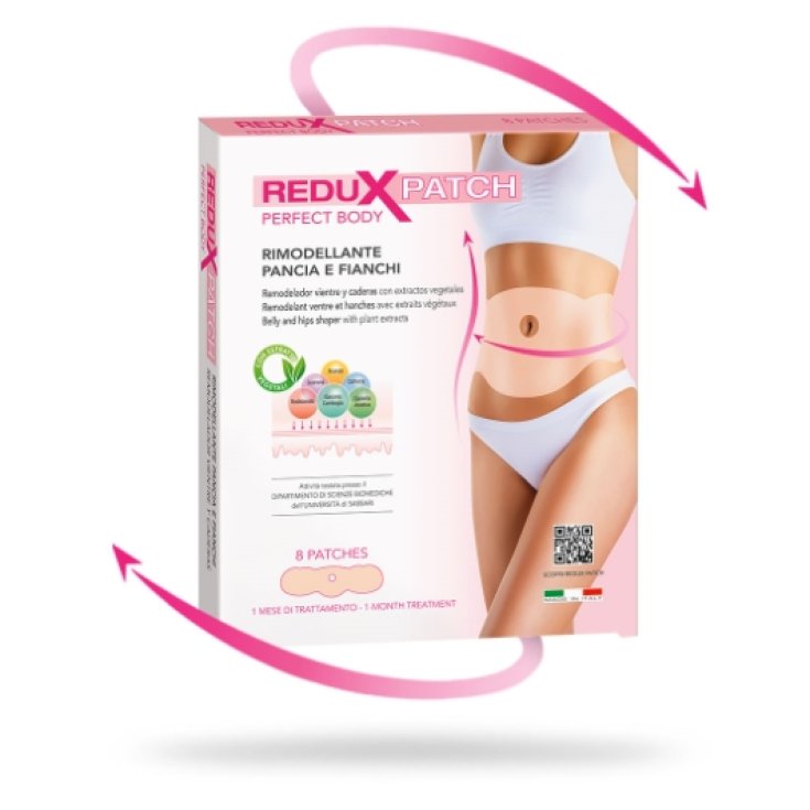 Rimodellante Pancia e Fianchi Patch Perfect Body Redux 8 Patches