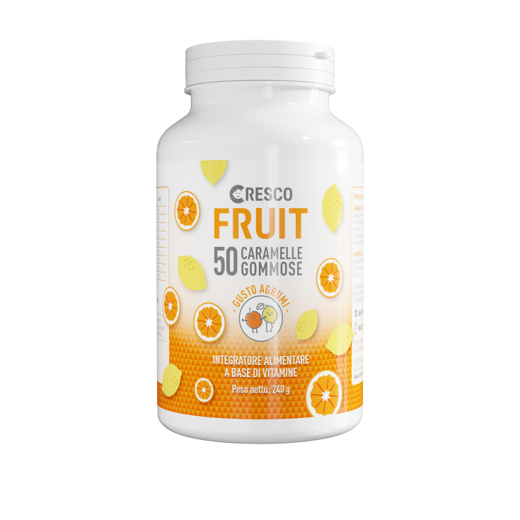 Cresco Fruit Gusto Agrumi 50 Caramelle Gommose