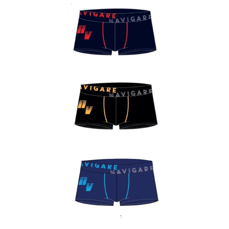 Tris Boxer Mutandina Bambino Navigare 1x3 Pezzi