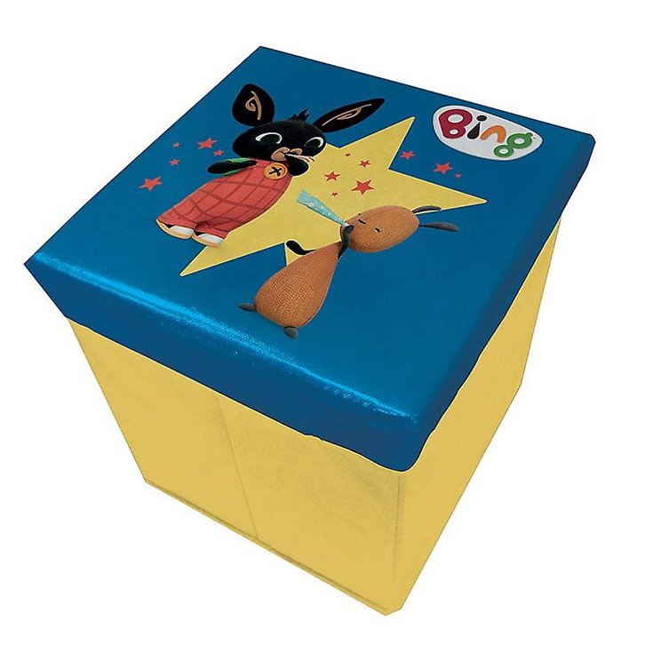 Pouf Contenitore Bing Turchese