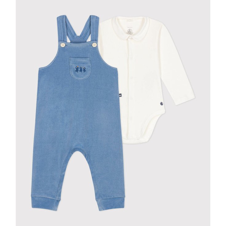 Ellepi Blu E Bianco 6M Baby Distribution Set Da 2 Pezzi