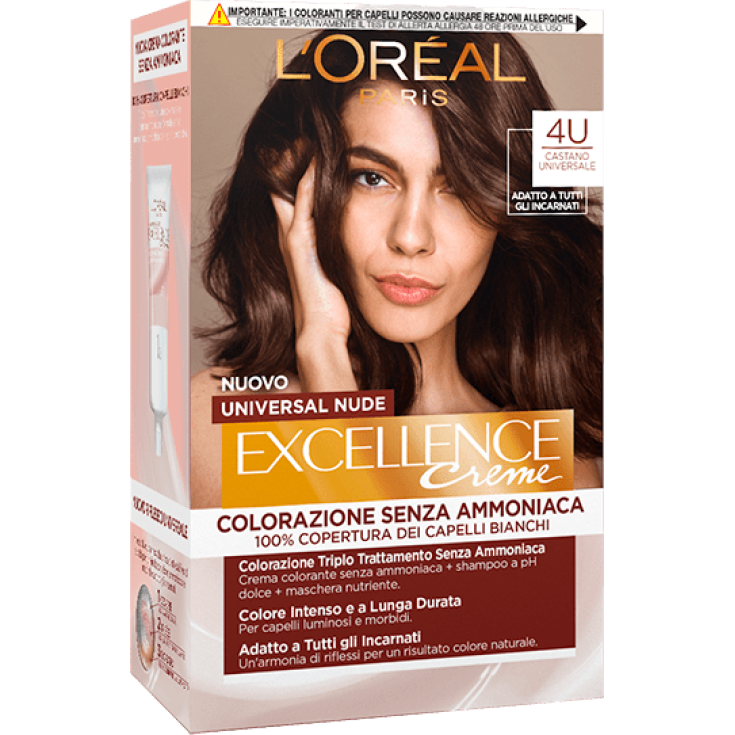 Excellence Universal Nude Colorazione Permanente 4U Castano&nbsp;L'OREAL