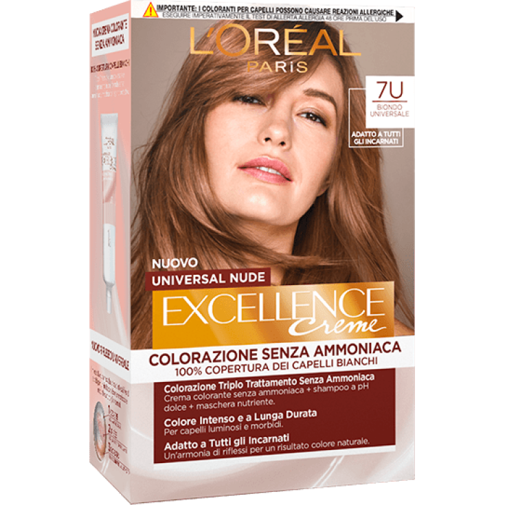 Excellence Universal Nude Colorazione Permanente 7U Biondo&nbsp;L'OREAL