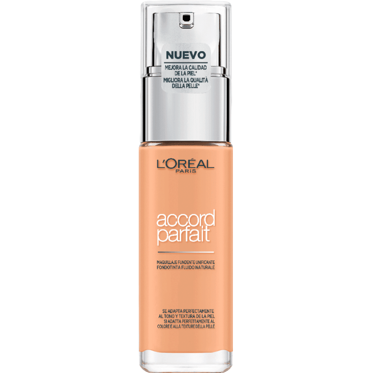 ACCORD PARFAIT Fondotinta Fluido 3.D/3.W Beige Dor&eacute; L'OREAL 30ml