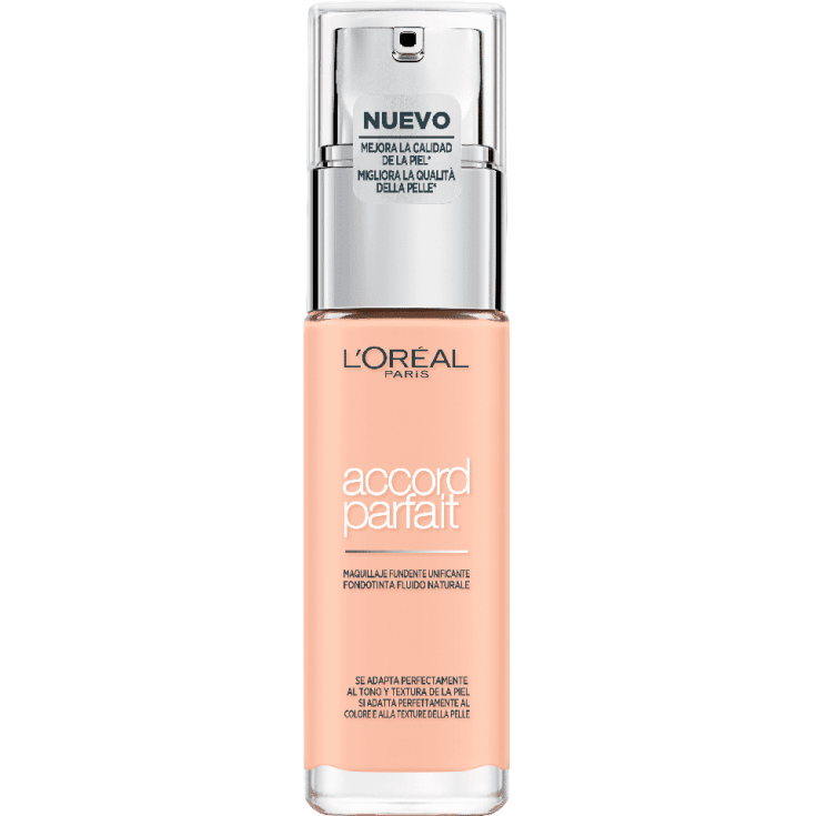 ACCORD PARFAIT Fondotinta Fluido 1.R/1.C Ivoire Ros&eacute; L'OREAL 30ml